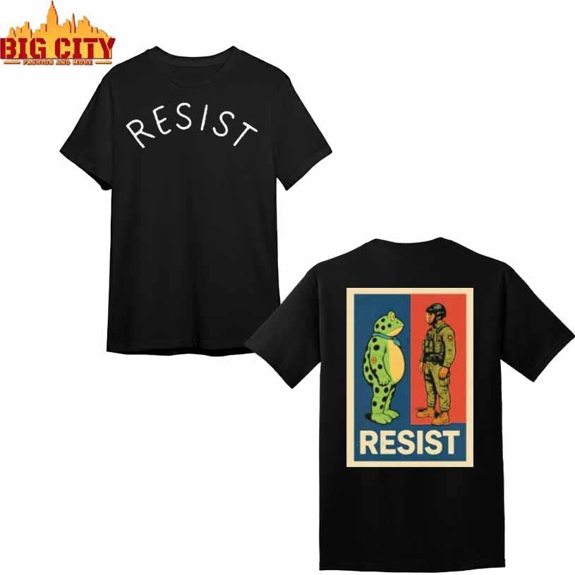 Frogs Resist Anti ICE Shirt