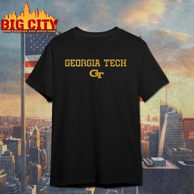 Georgia Tech Yellow Jackets Wordmark logo shirts