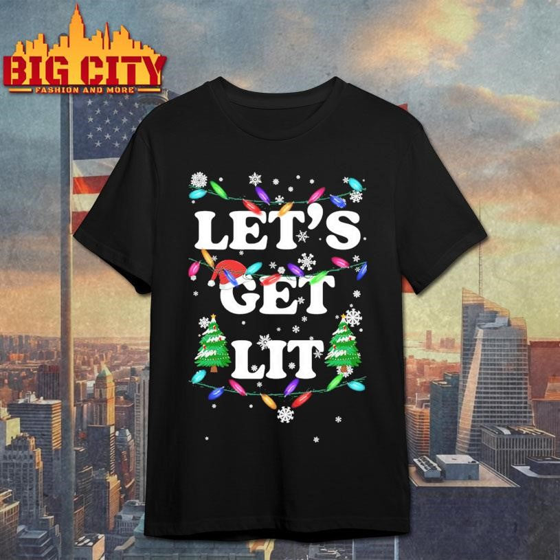 Get Lit Christmas Jumper Shirt