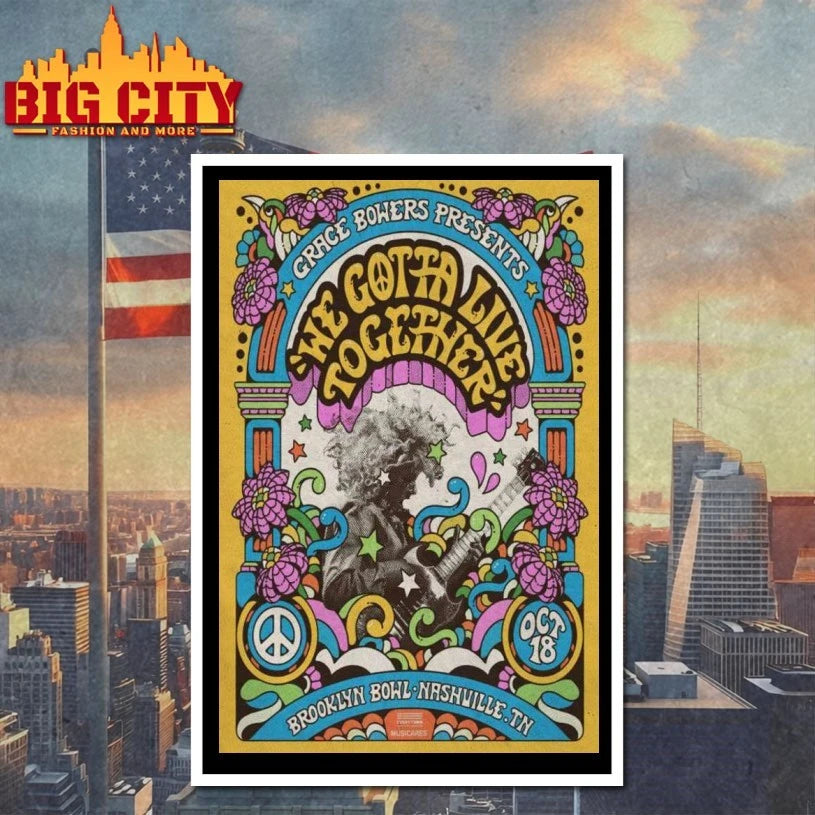 Grace Bowers Oct 18 2025 Nashville, Tennessee Poster Shirt
