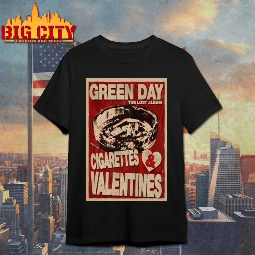 Green Day The Lost Album Cigarettes &amp; Valentines Poster Shirt