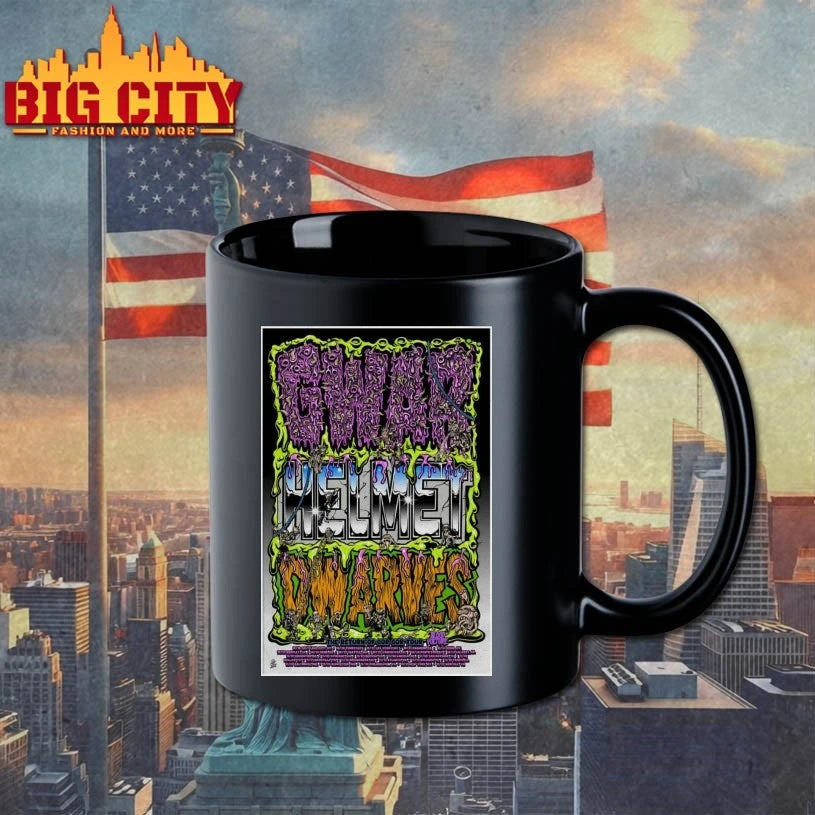 Gwar Helmet Dwarves The Return Of Gor New Tour 2025 Poster Shirt