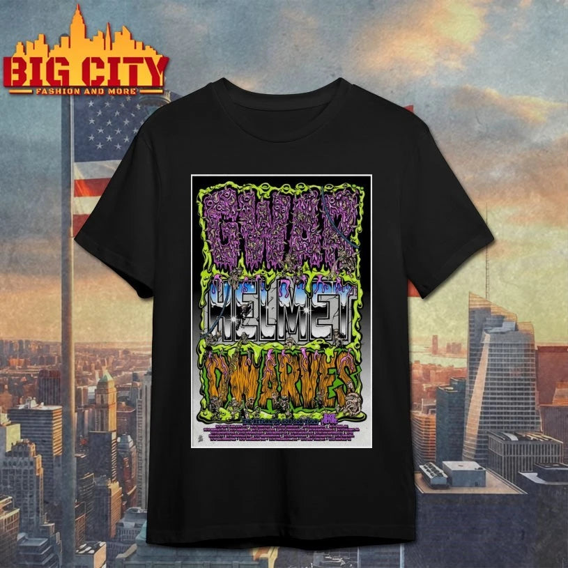Gwar Helmet Dwarves The Return Of Gor New Tour 2025 Poster Shirt