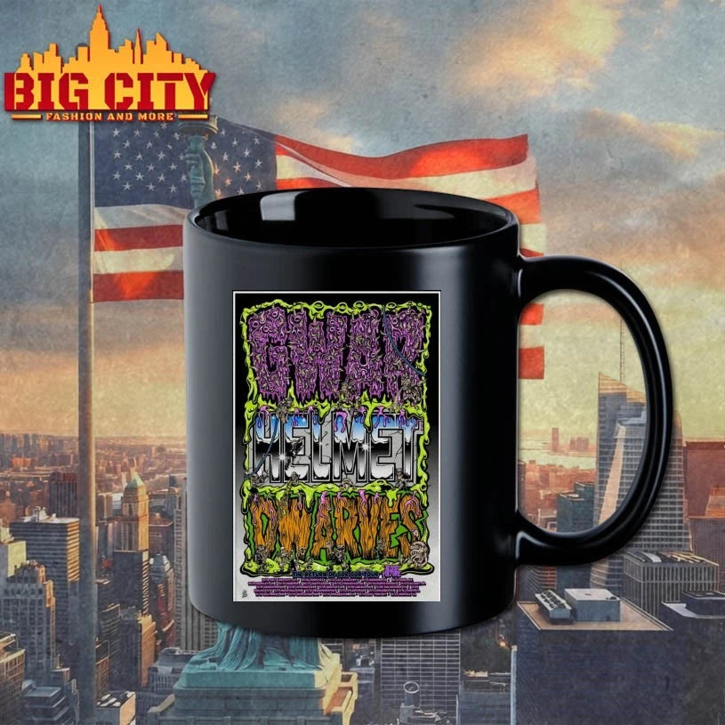 Gwar Helmet Dwarves The Return Of Gor New Tour 2025 Poster shirts
