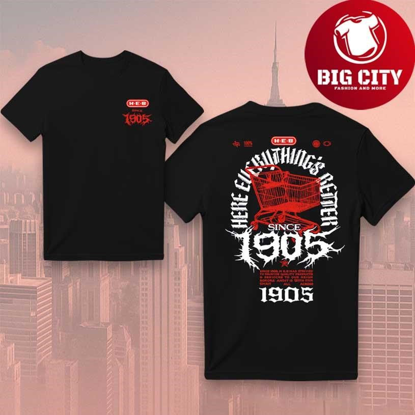 HEB 1905 Metal Art 2025 New Two Sided Shirt