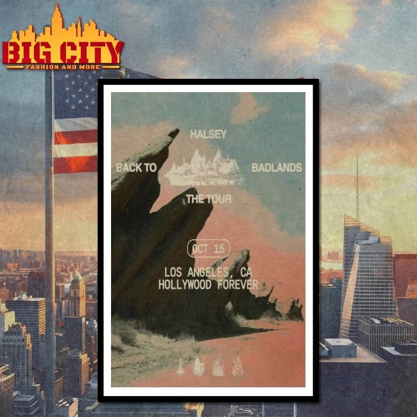 Halsey Los Angeles California Poster Shirt