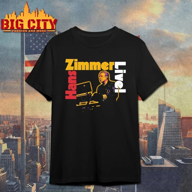 Hans Zimmer Black Tracklist Graphic Shirt