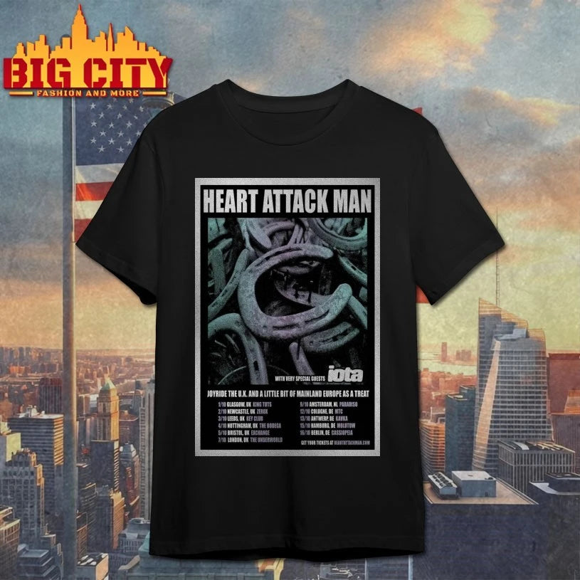 Heart Attack Man Live October 2025 Poster Shirt
