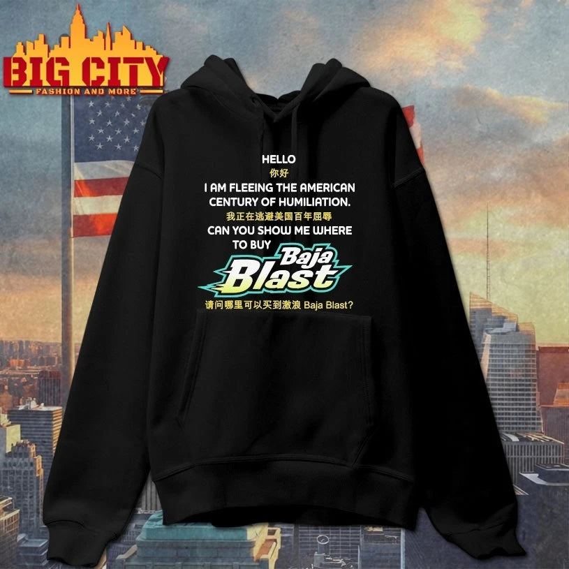 Hello, I Am Fleeing The American Century Of Humiliation. Can You Show Me Where To Buy Soda shirts