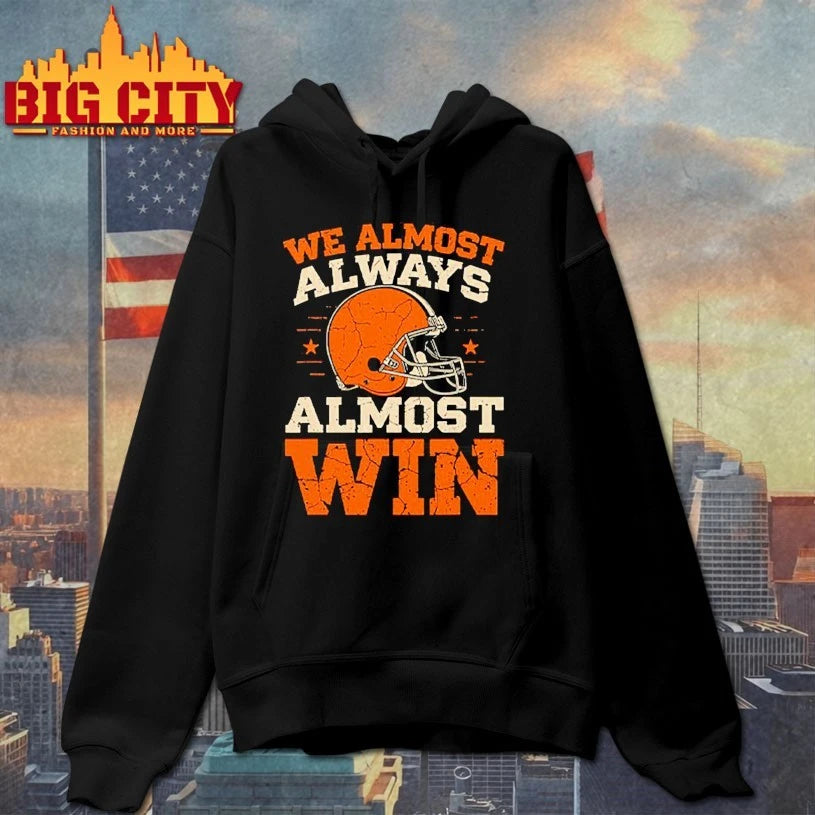 Helmet We Almost Always Almost Win Football Shirt