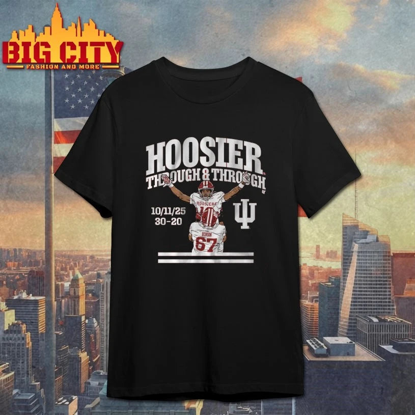 Hoosiers Indiana Elijah Sarratt Hoosier Through &amp; Through shirts