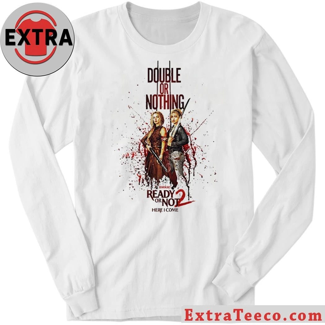 Horror Comedy Ready or Not 2 Here I Come Releases April 10, 2026 Samara Weaving As Grace Shirt