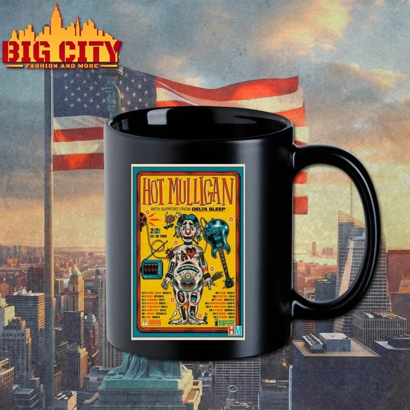 Hot Mulligan 2026 EU-UK Tour Poster shirt