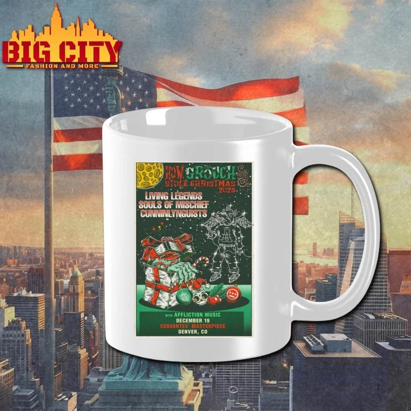 How The Grouch Stole Christmas 2025 Cervantes’ Masterpiece Ballroom in Denver, CO On Dec 19 2025 Poster Shirt