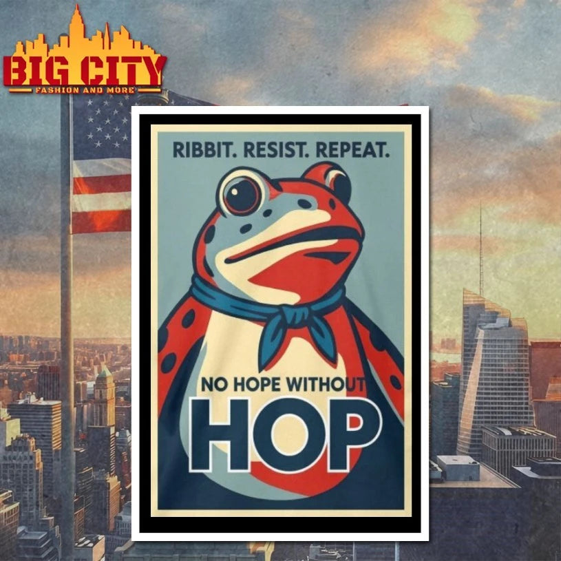 I Stand With Portland Frog Ribbit Resist Repeat Shirt