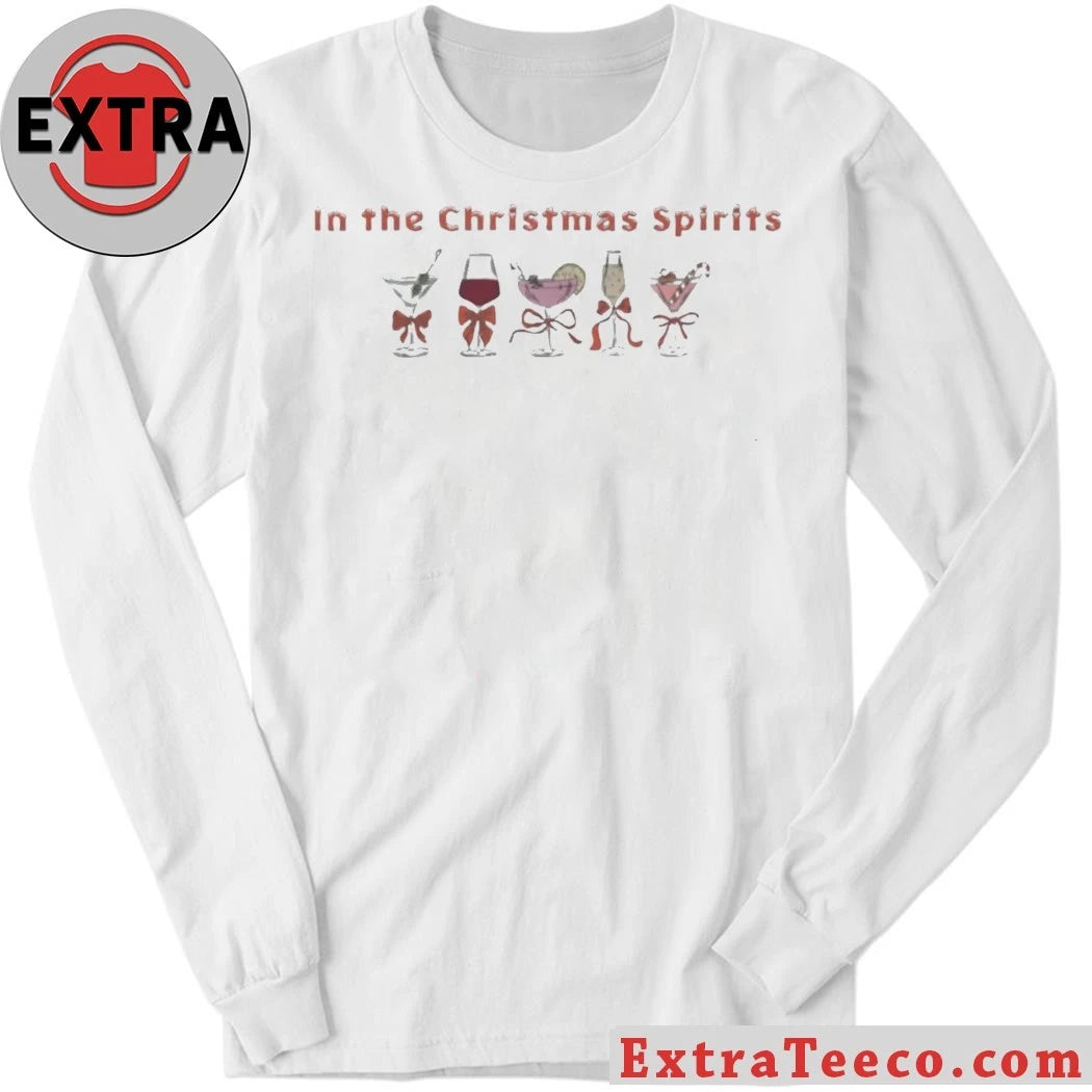In The Christmas Spirits Cocktail Shirt