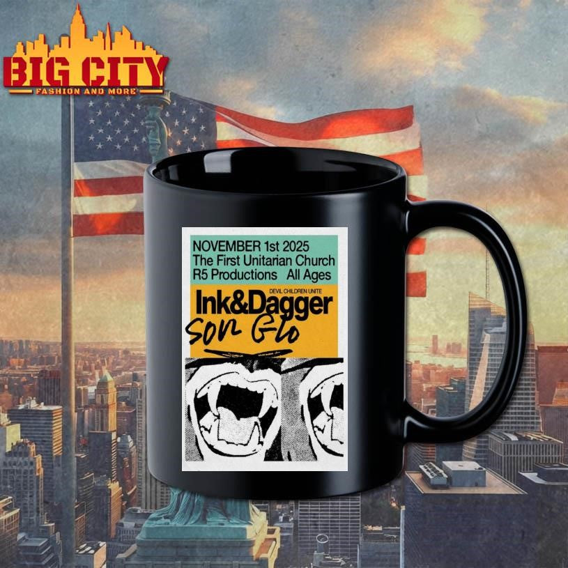 Ink &amp; Dagger Philadelphia, PA Event 2025 Poster Shirt