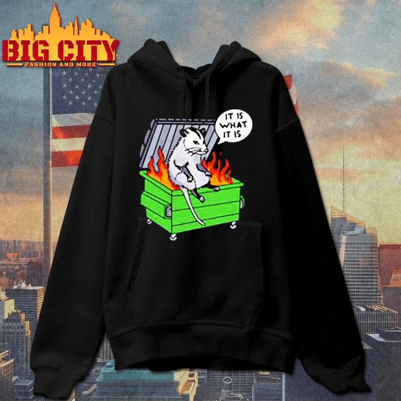 It Is What It Is Opossum Shirt
