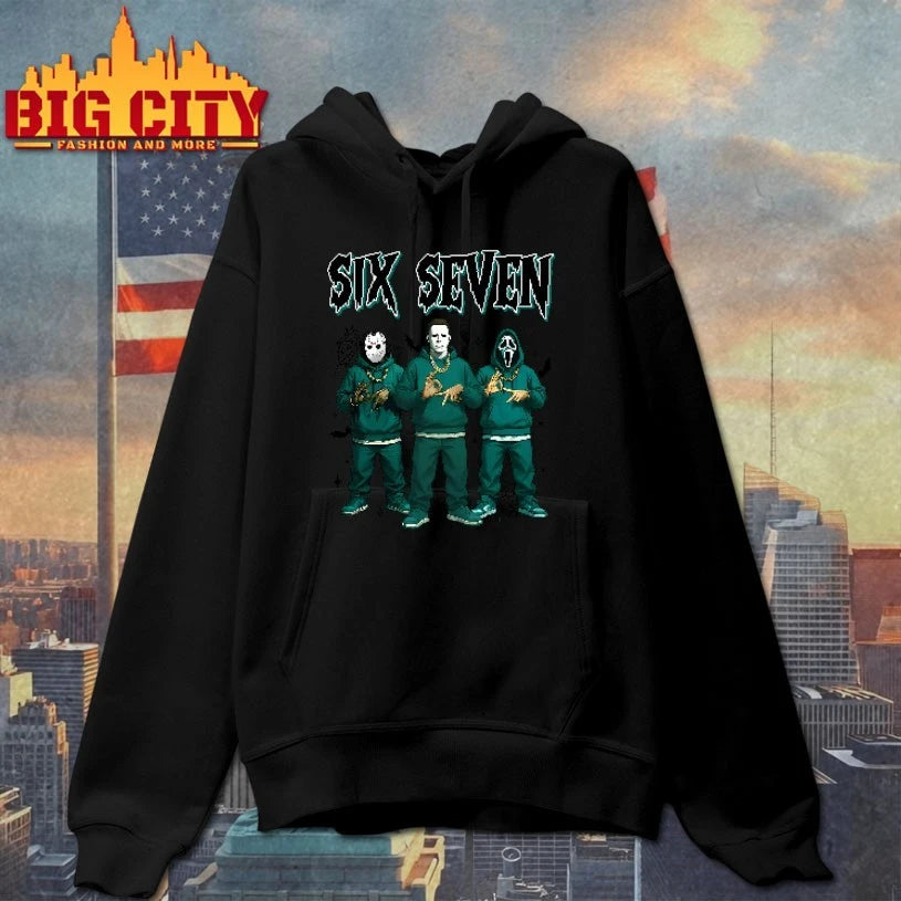 Jason Voorhees Michael Myers Ghostface Six Seven Meme Shirt