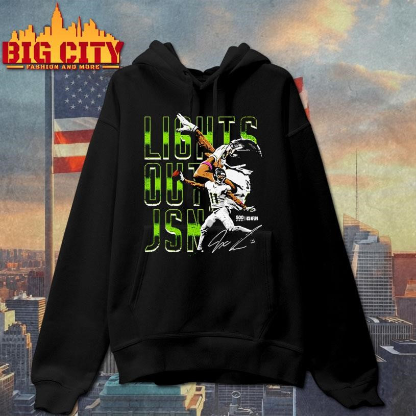 Jaxon Smith-Njigba Seattle Lights Out JSN Shirt