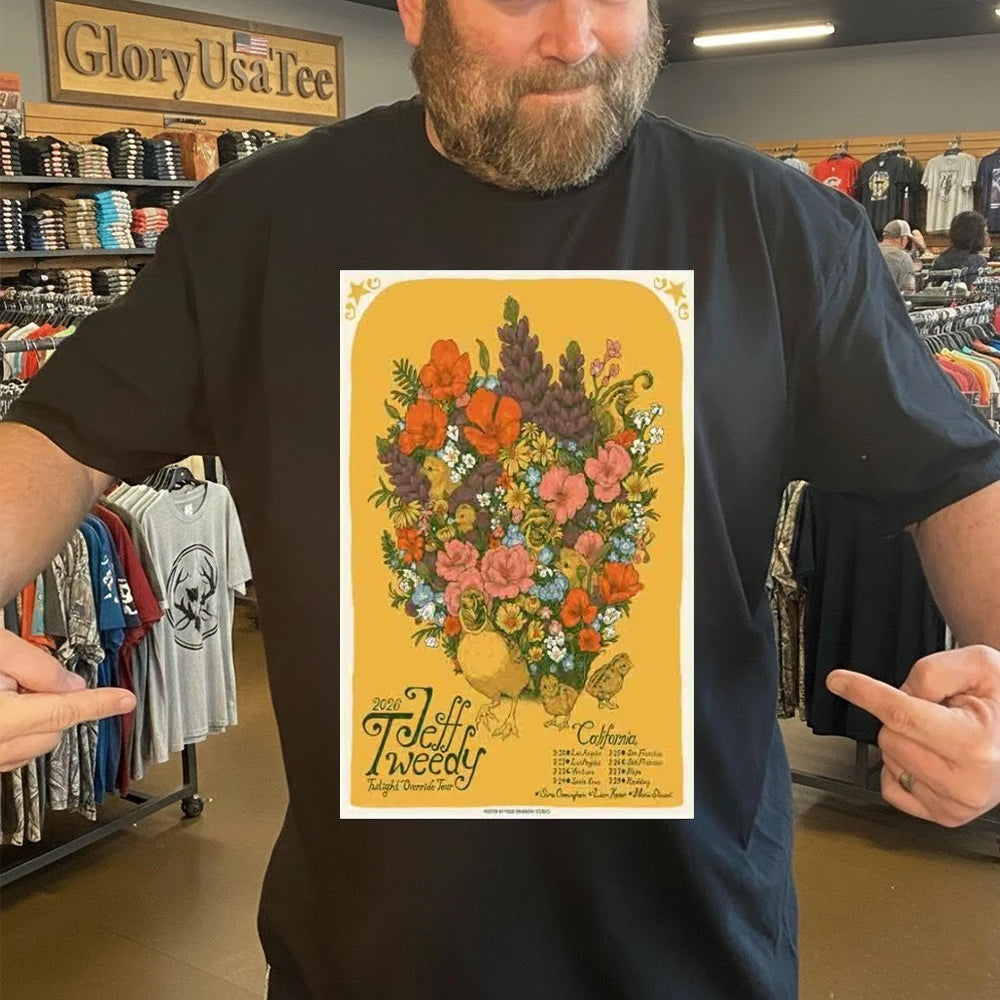 Jeff Tweedy Twilight Override Tour 2026 Shirt
