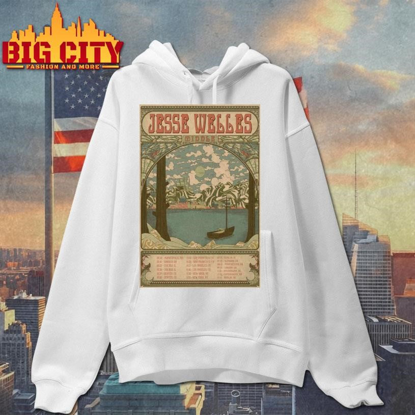 Jesse Welles Middle Tour 2025 Poster Shirt
