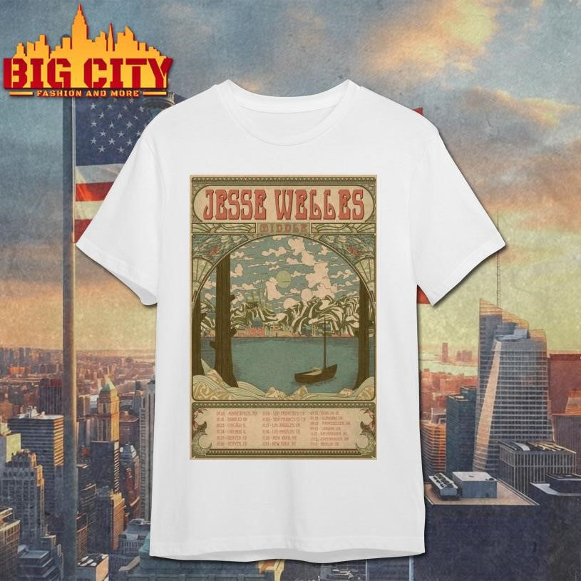 Jesse Welles Middle Tour 2025 Poster Shirt