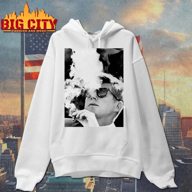 Jfk Smoking With Shades John F Kennedy President Shirt
