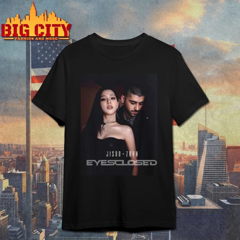 Jisoo And Zayn Eyes Closed Single Out On October 10 2025 Shirt