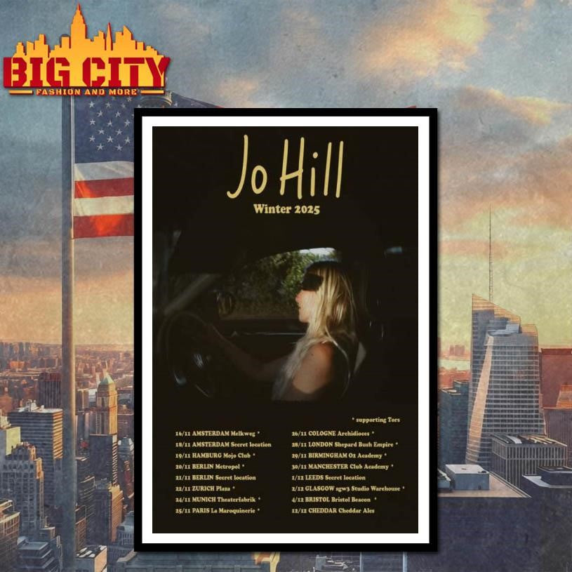 Jo Hill Winter 2025 Poster Shirt