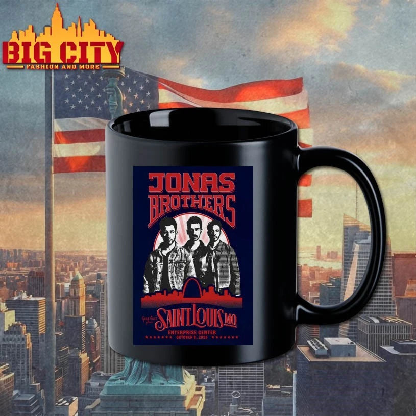 Jonas Brothers Oct 12 2025 Saint Louis MO Poster shirt