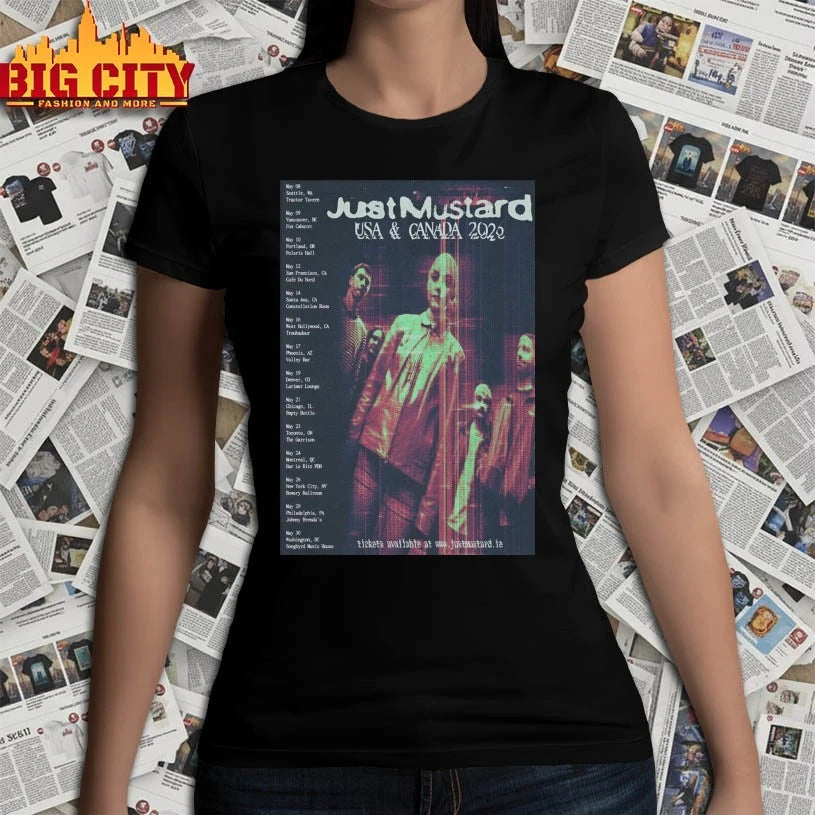 Just Mustard American And Canada Tour 2026 Poster Shirts