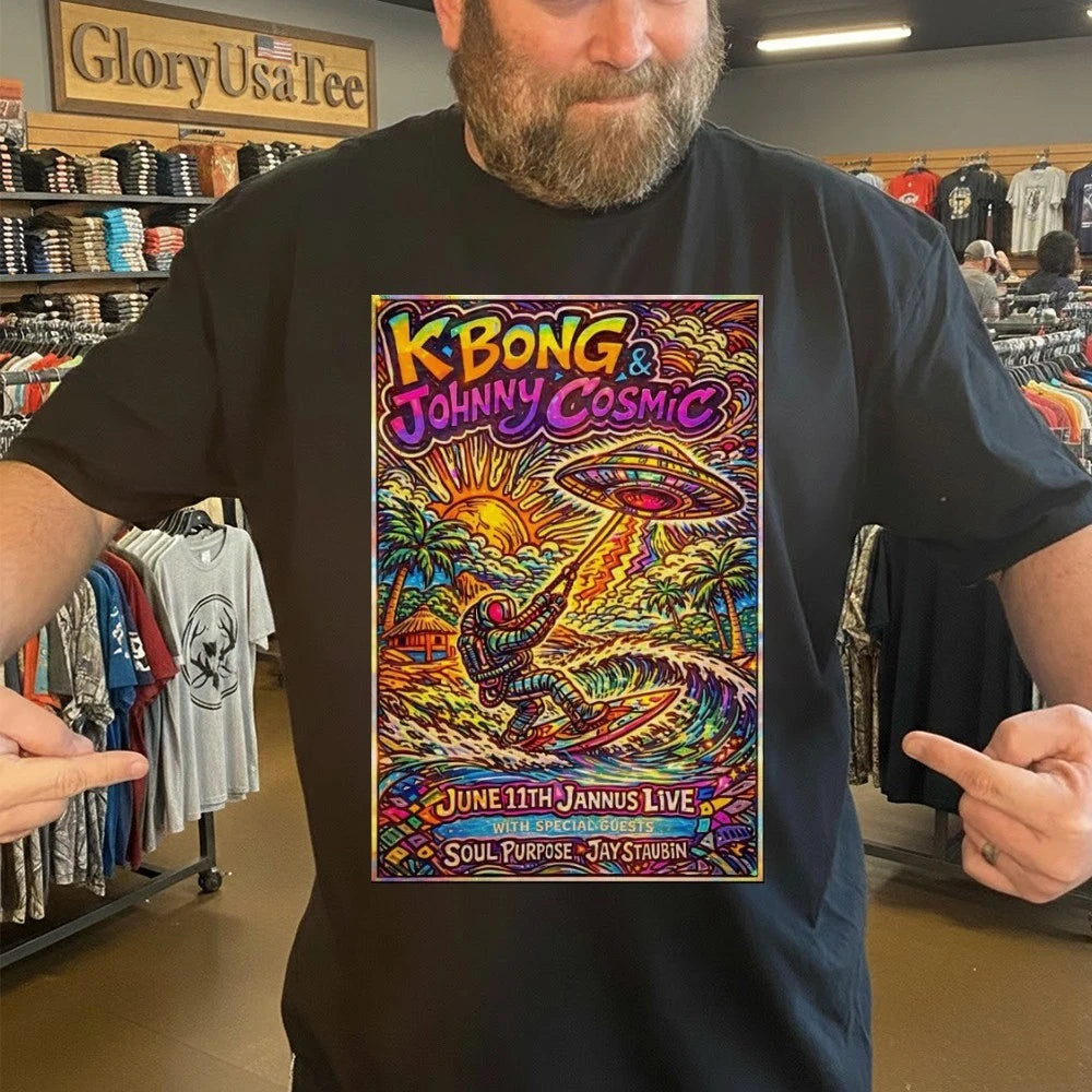 KBong And Johnny Cosmic Tour St Petersburg FL On Jun 11 2026 Poster Shirt