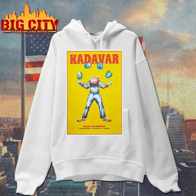 Kadavar Oct 25, 2025 Felsenkeller in Leipzig, Germany Poster shirt