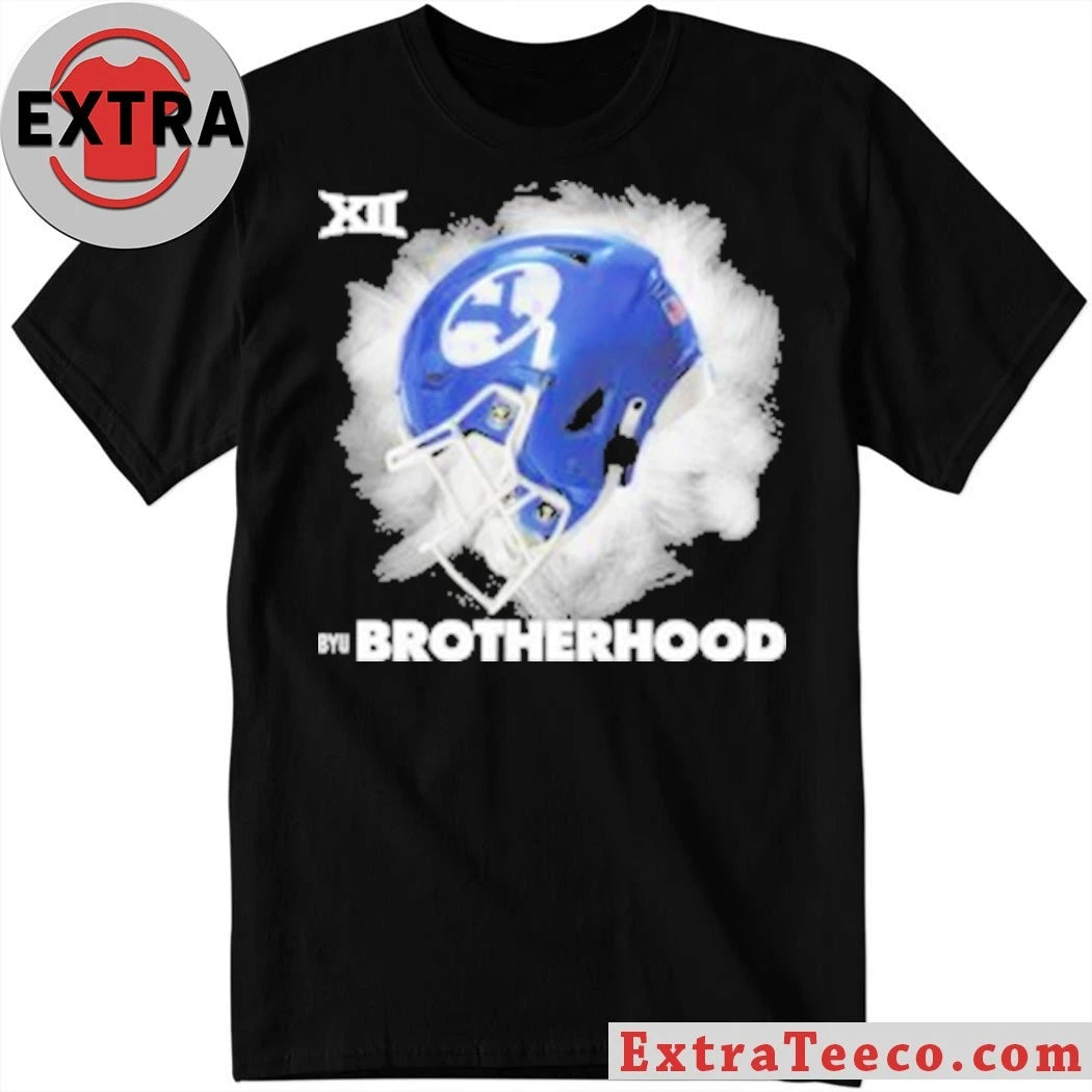 Kalani Sitake BYU Brotherhood Helmet New T-Shirt