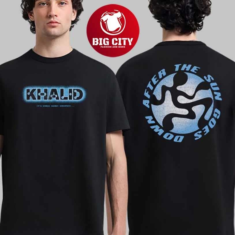 Khalid After The Sun Goes Down Merch Logo 2025 Shirt