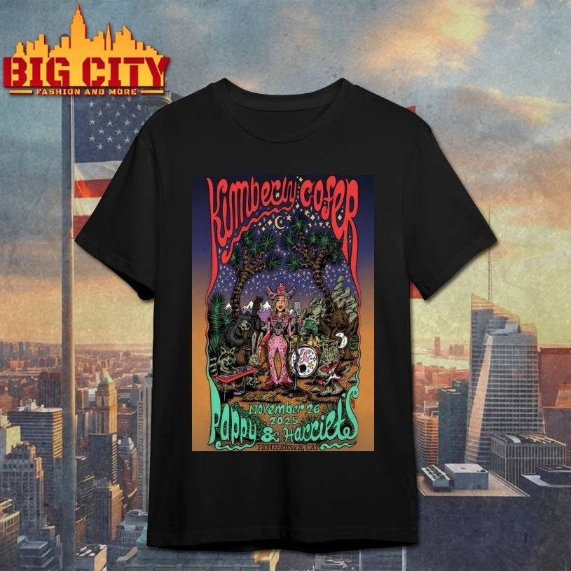 Kimberly Cofer 11.26.2025 Pappy-Harriet’s Pioneertown, CA Poster Shirt