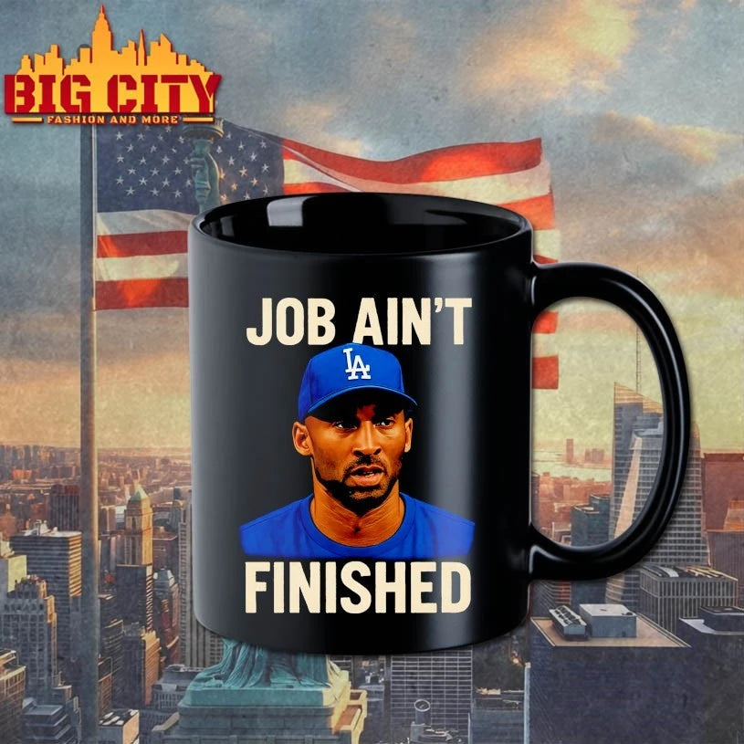 Kobe Bryant job ain’t finished shirt