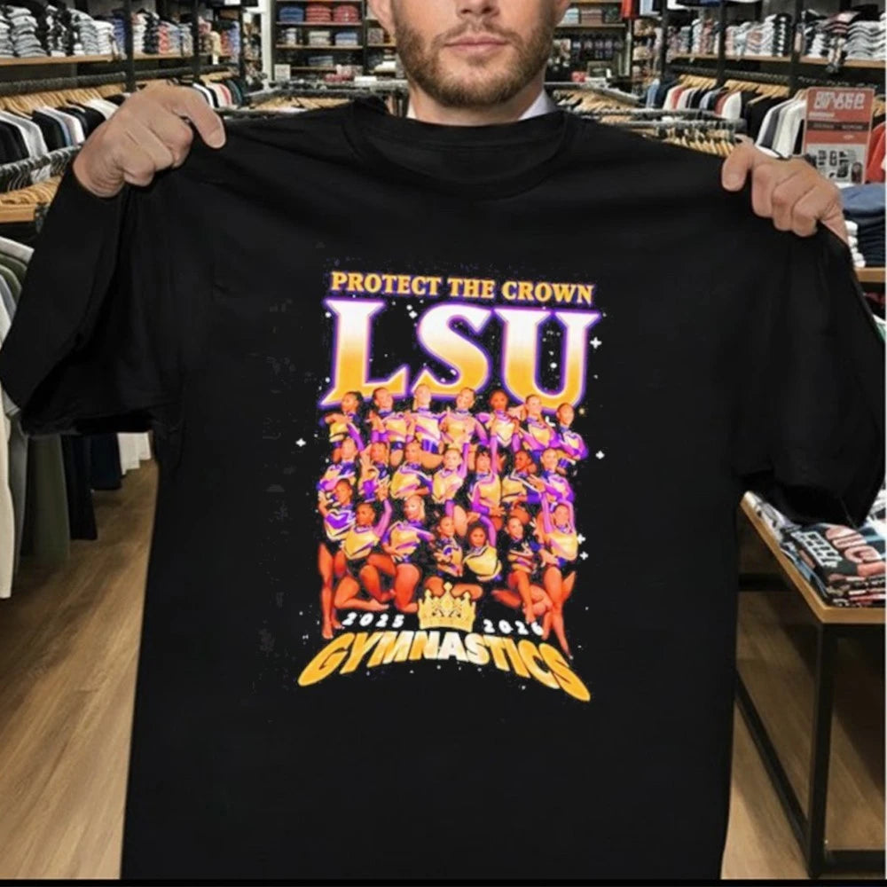 LSU Women’s Gymnastics Protect The Crown 2025 2026 graphic Shirt