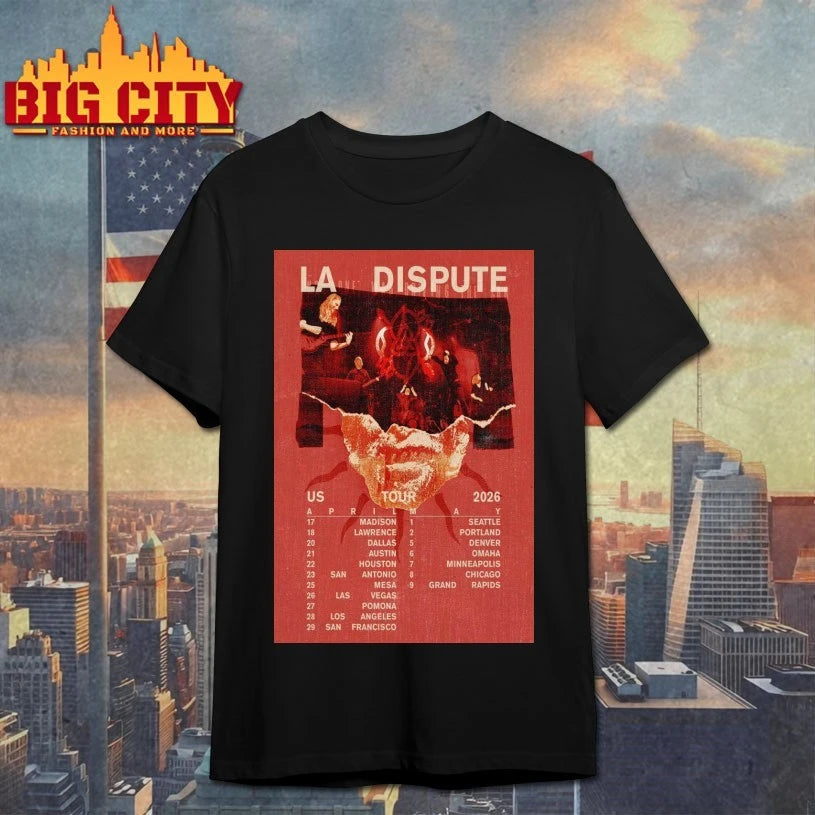 La Dispute Fall Tour 2026 Poster Shirt