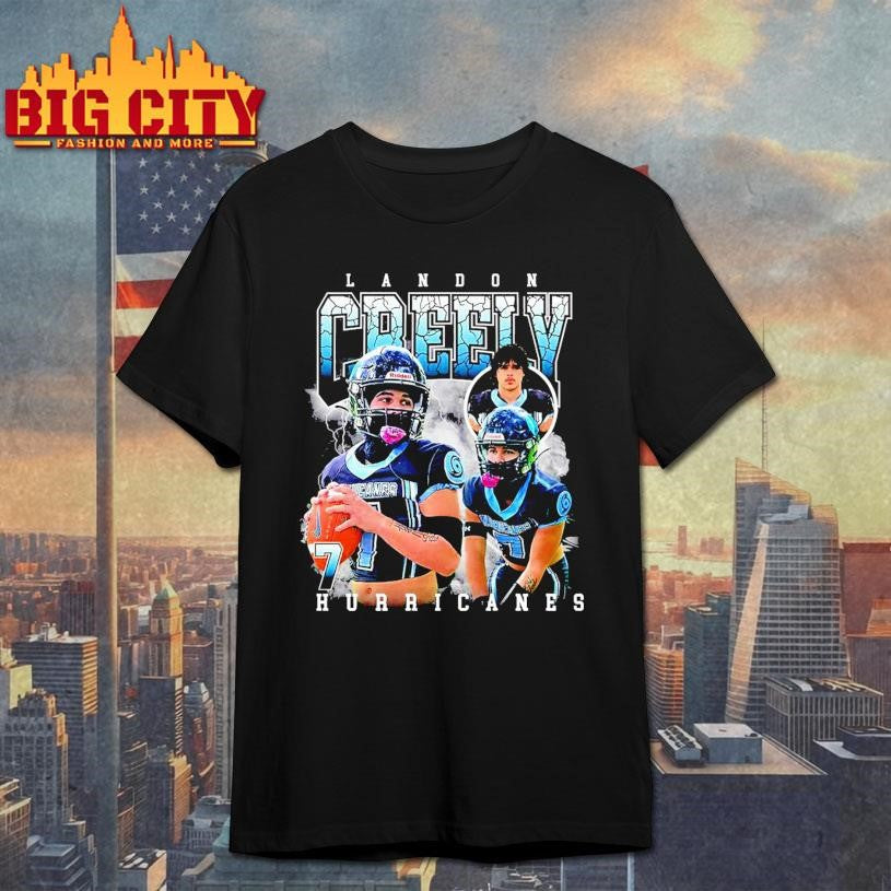Landon Creely 7 Hurricanes Shirt