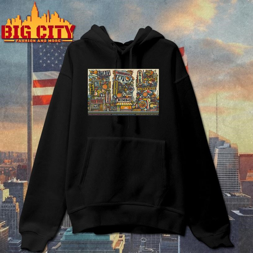 Limited Edition Drew Millward and Exploding In Sound Records Event 2025 Poster Shirt
