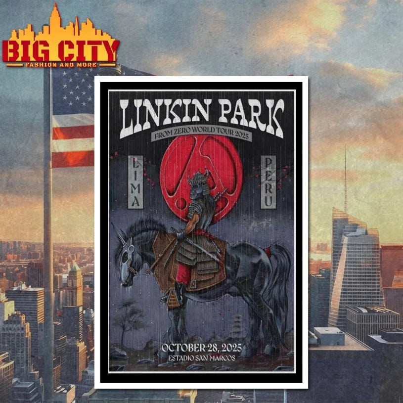 Linkin Park Lima, Peru Oct 28 2025 Poster shirt