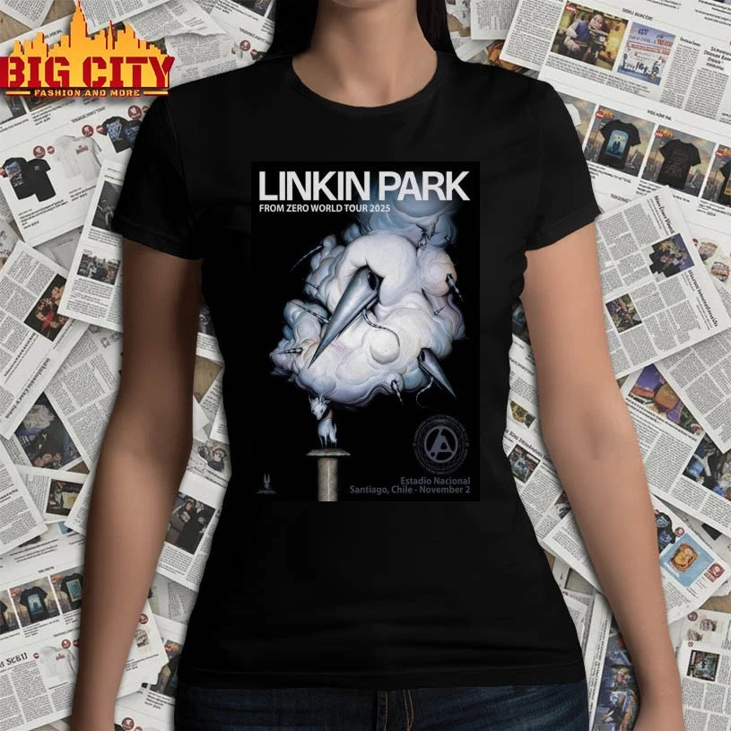 Linkin Park at Estadio nacional in Ñuñoa on Nov 02, 2025 Poster Shirts