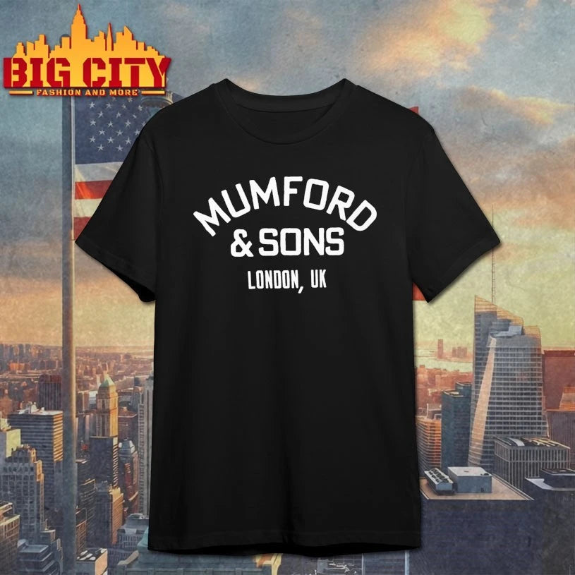 London UK Mumford &amp; Sons Logo Shirt
