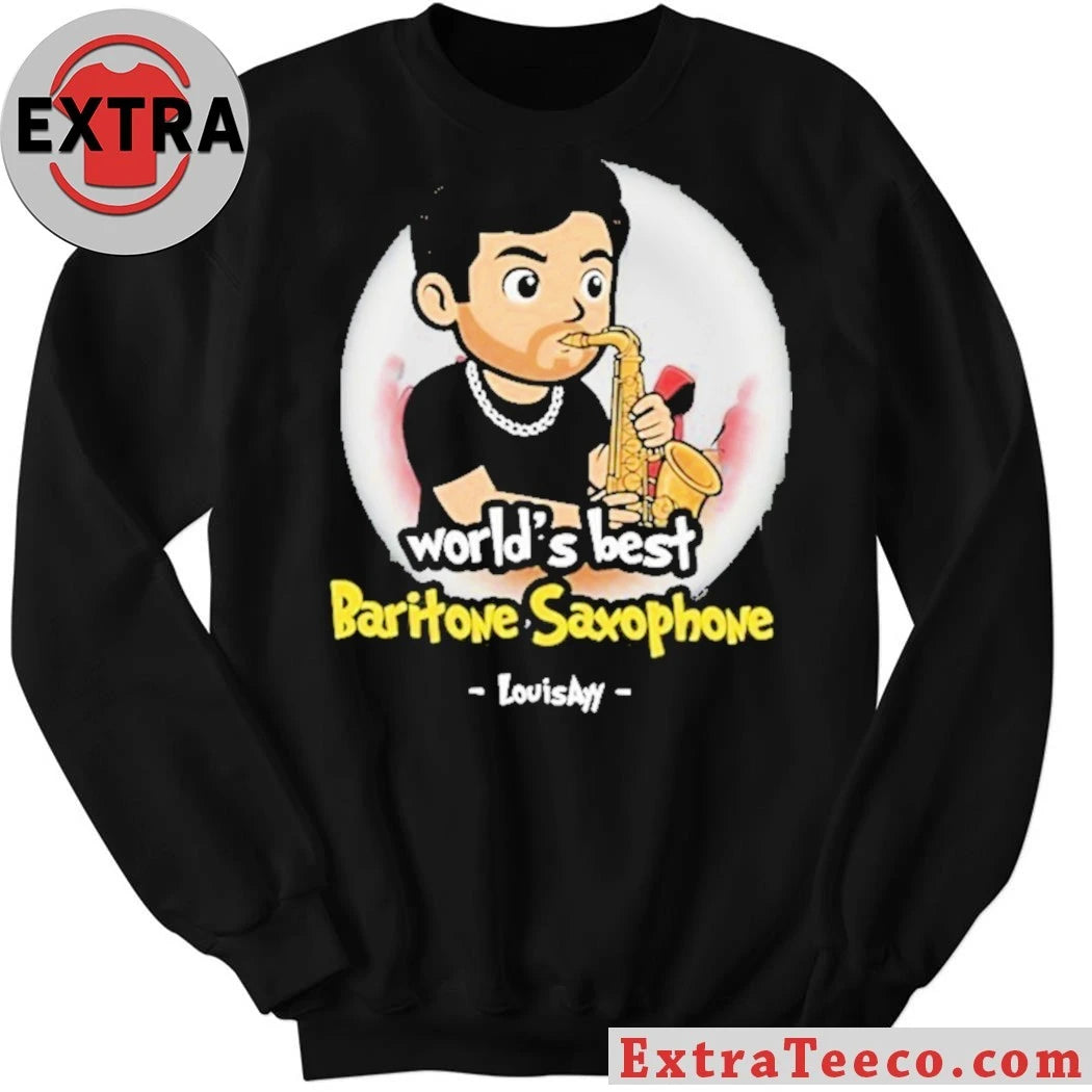 Louisayy World’s Best Baritone Saxophone T-Shirt
