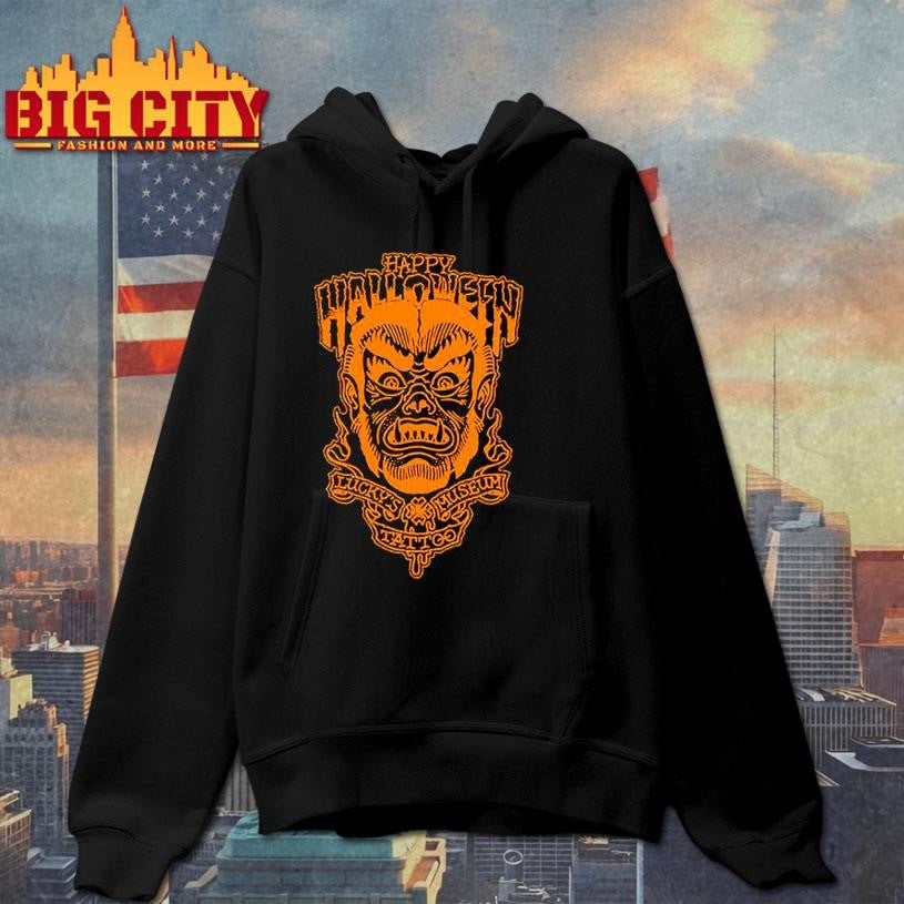 Lucky Supply Wolfman Halloween New Shirt