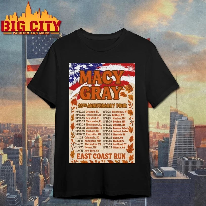 Macy Gray 25th Anniversary Tour 2025 Poster shirt