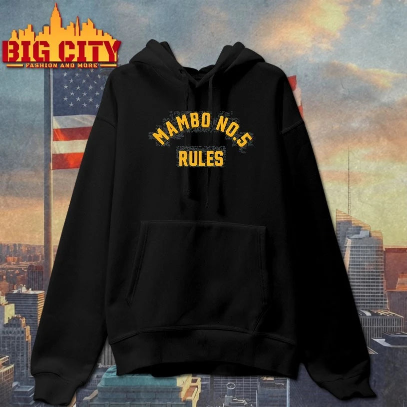 Mambo No 5 Rules shirts