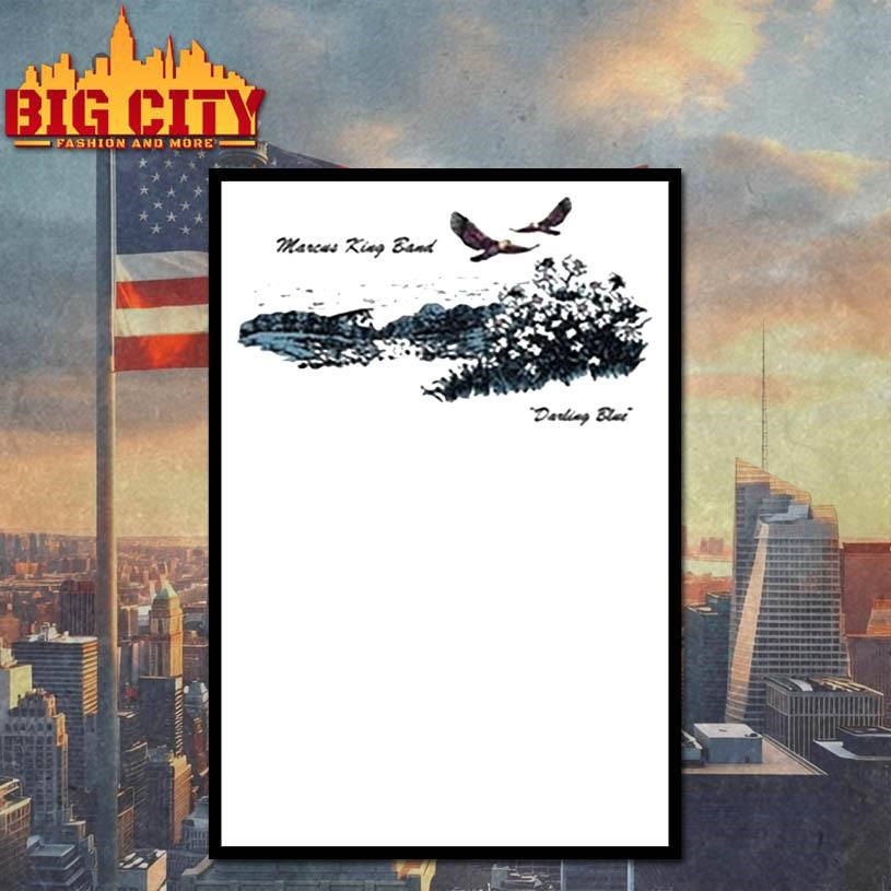 Marcus King Band Blue Design Shirt